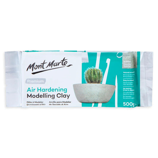 Mont Marte Air Hardening Modelling Clay Premium 500g - Granite