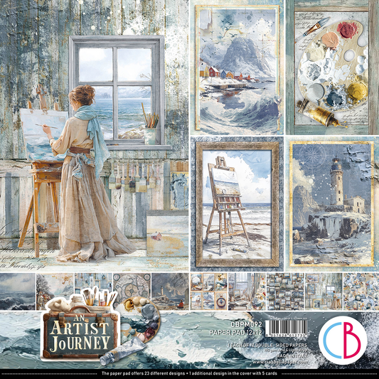 Ciao Bella An Artist Journey 12"x12" Paper Collection Pack (12/pkg)