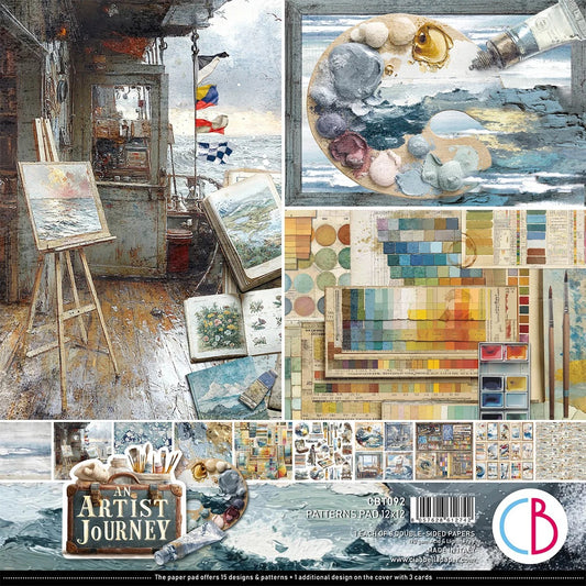 Ciao Bella An Artist Journey 12"x12" Paper Collection Pack (8/pkg)