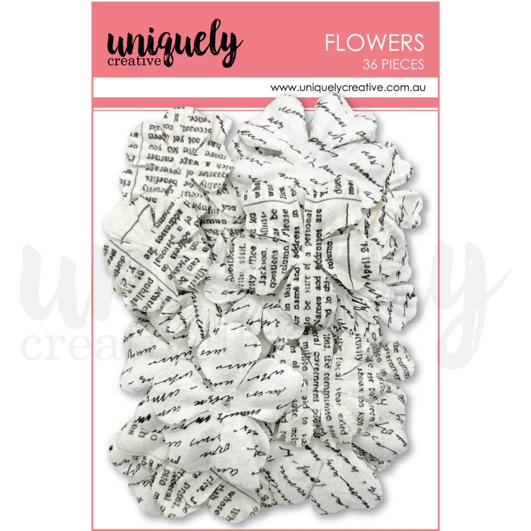 Uniquely Creative Antique Petal Press Flowers