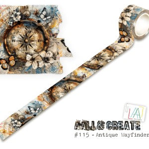 AALL & Create Antique Wayfinder Washi Tape (#115)