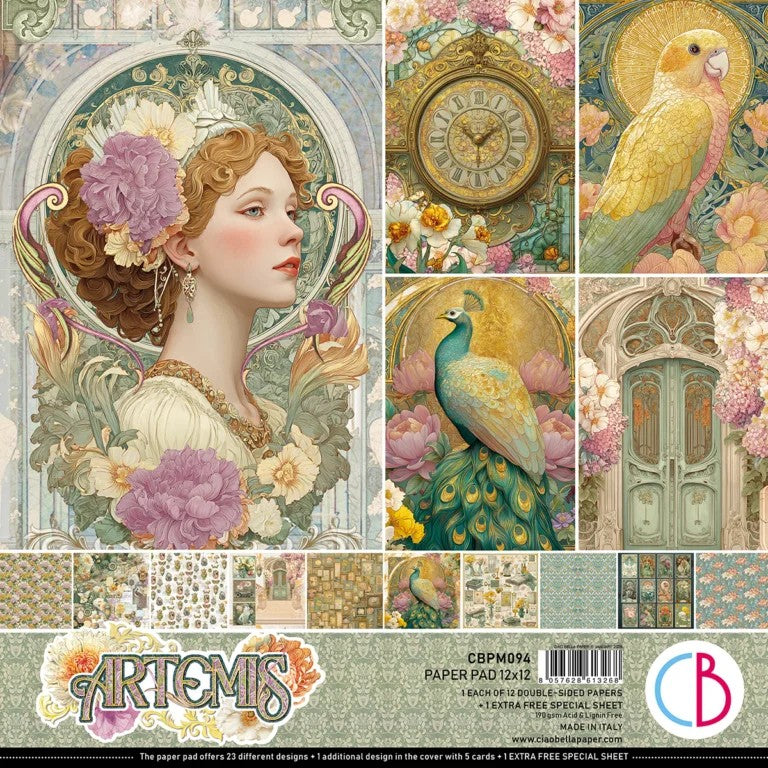 Ciao Bella Artemis 12"x12" Paper Collection Pack (12/pkg)