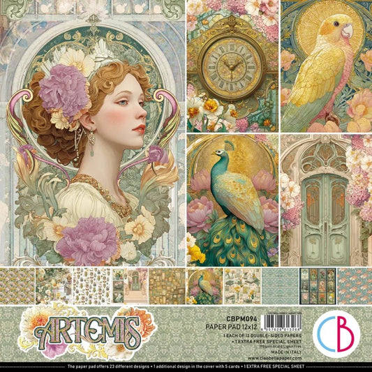 Ciao Bella Artemis 12"x12" Paper Collection Pack (12/pkg)