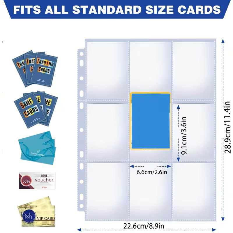Artist Trading Cards 9 Pocket Sleeve