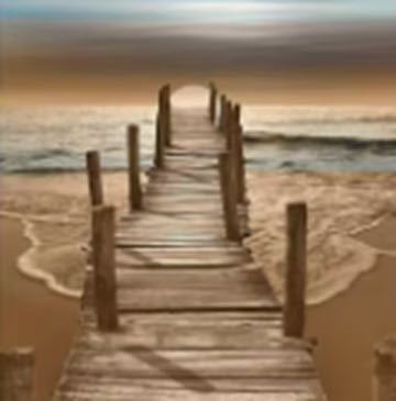 Beach Scene 30cm x 40cm Diamond Dot Painting