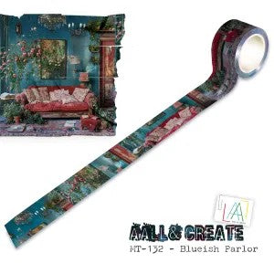 AALL & Create Washi Tape - Blueish Parlor