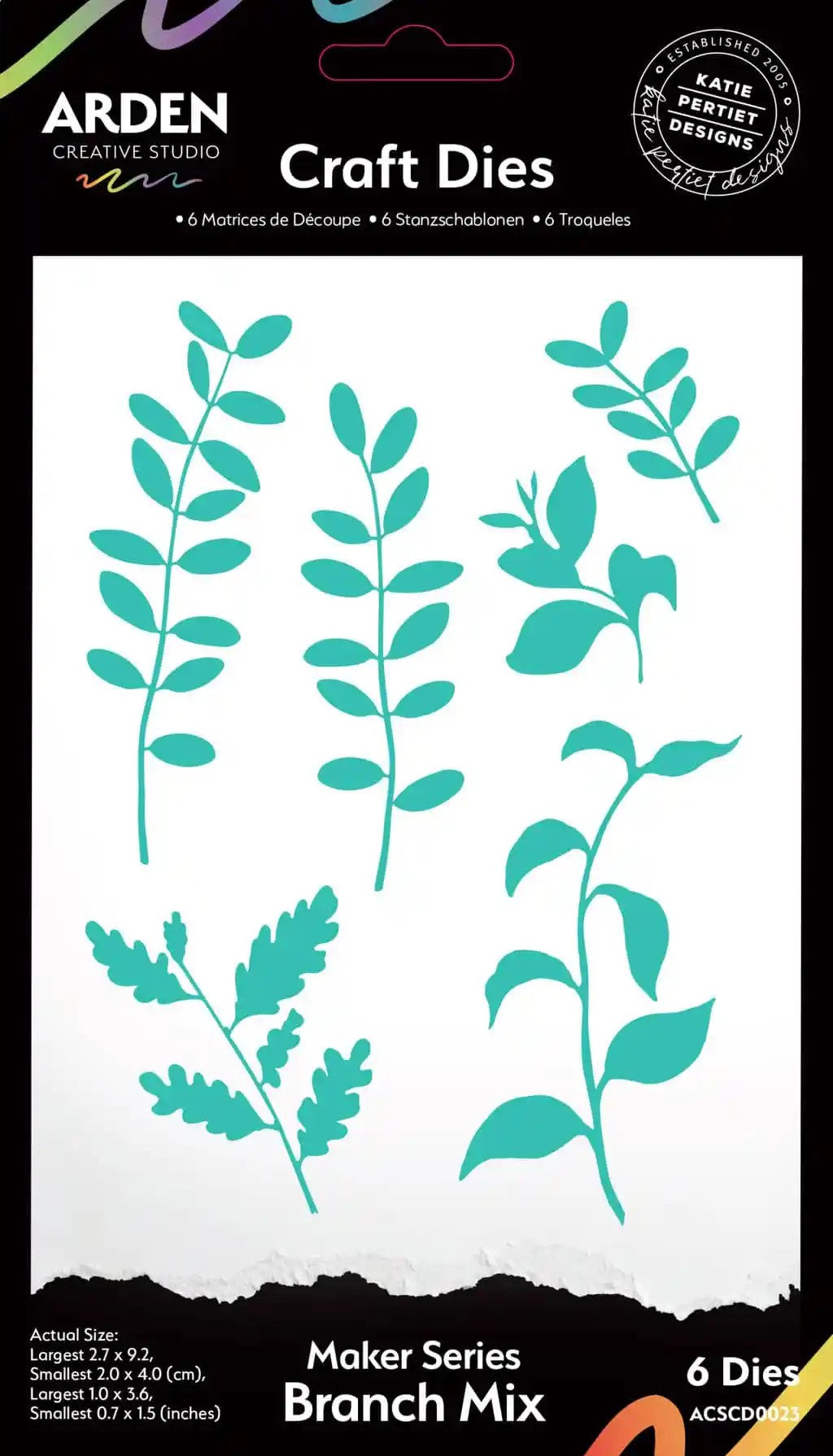 Arden Creative Studios Branch Mix Cutting Die Set