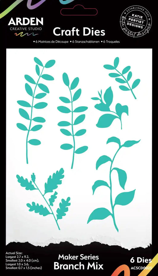 Arden Creative Studios Branch Mix Cutting Die Set