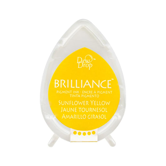 Tsukineko Brilliance Dew Drop Ink Pad - Sunflower Yellow