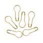 Bulb Shaped Safety Pins 22mm – Gold