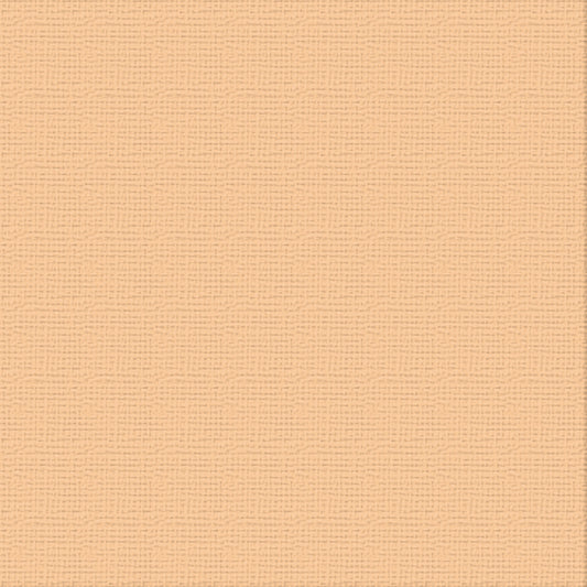 Couture Creations 12"x12" Textured Cardstock - Cantelaupe  (Single Sheet) 250GSM