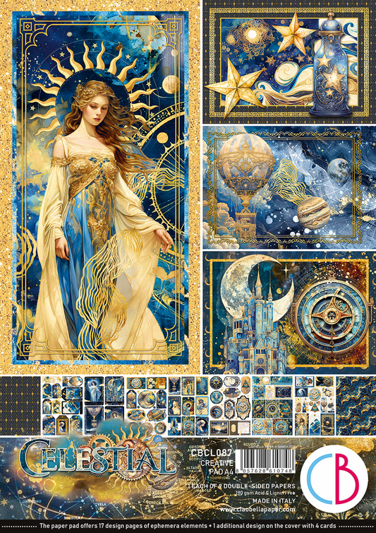 Ciao Bella Celestial A4 Creative Pad