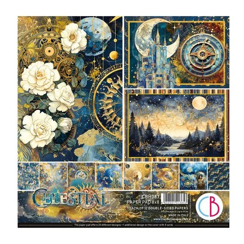 Ciao Bella Celestial 8"x8" Paper Collection Pack