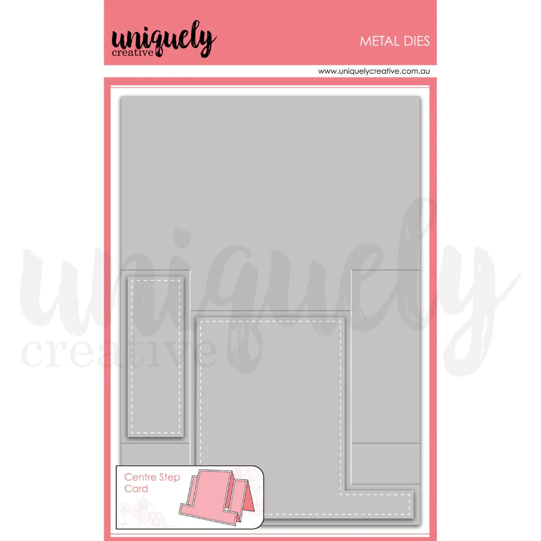 Uniquely Creative Centre Stepper Card Die