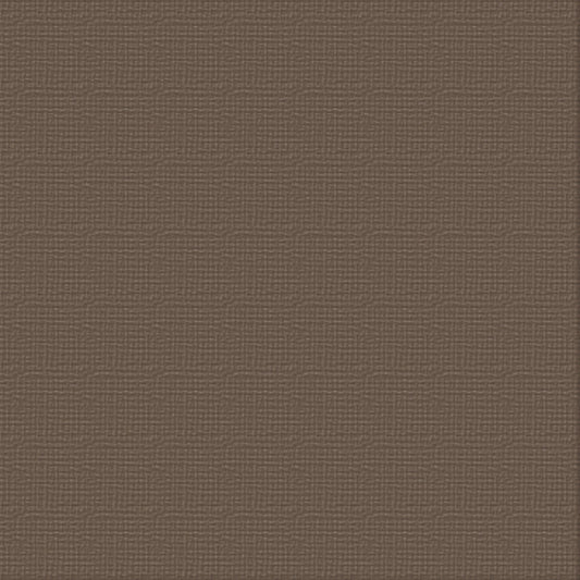 Couture Creations 12"x12" Textured Cardstock - Chocolate (Single Sheet) 216GSM