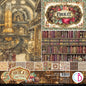 Ciao Bella Chocolate Wanderlust 12"x12" Patterns Pad 8/Pkg