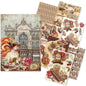 Ciao Bella Chocolate Wanderlust A5 Rice Paper Art Set 8/Pkg