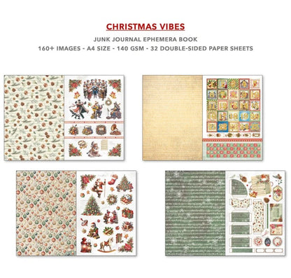 Ciao Bella Christmas Vibes Junk Journal & Ephemera Book