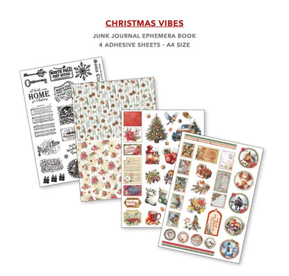 Ciao Bella Christmas Vibes Junk Journal & Ephemera Book