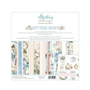 Mintay Cottage Heart 8"x8" Paper Pad
