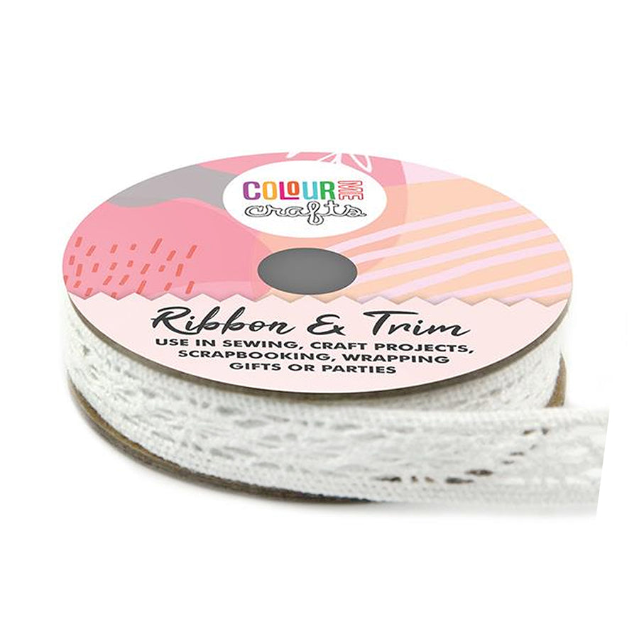 ColourMe Lace Ribbon 18mm x 5m