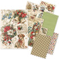 Ciao Bella Cozy Christmas A5 Rice Paper Art Set 8/Pkg