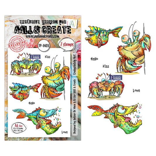 AALL & Create Crabsolutely Not TP-1408 Stamp Set