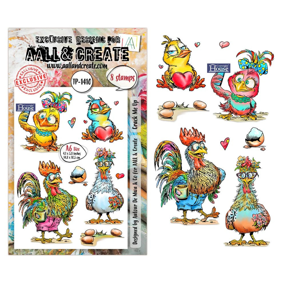 AALL & Create Crack Me Up TP-1410 Stamp Set