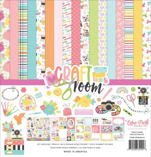 Echo Park Craft Room 12"x12" Paper Collection Pack