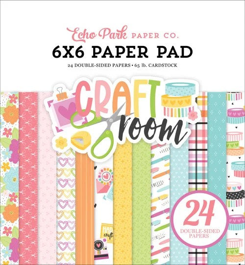 Echo Park Craft Room 6"x6" Paper Pad