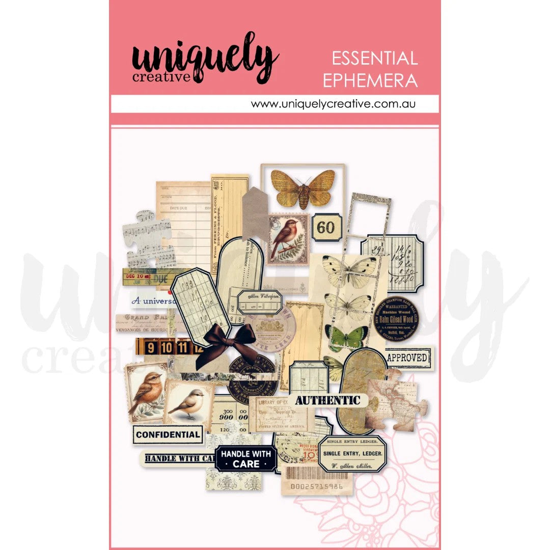 Uniquely Creative Curiosities Ephemera Pack
