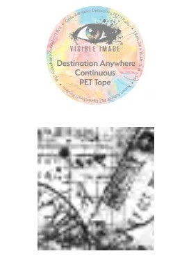 Visible Image Destination Anywhere Continuous PET Tape
