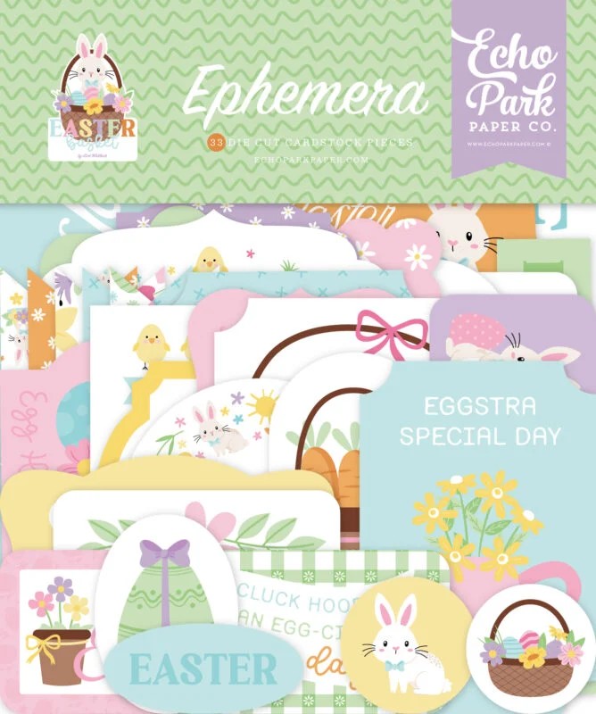 Echo Park Easter Basket Ephemera Pack