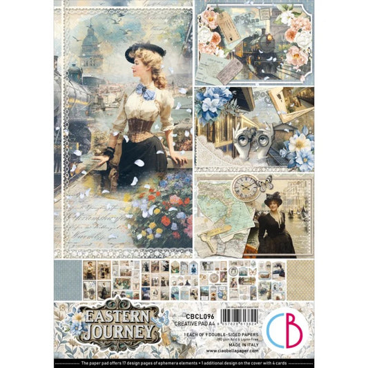 Ciao Bella Eastern Journey A4 Creative Pad