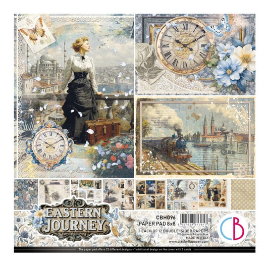 Ciao Bella Eastern Journey 8"x8" Paper Collection Pack