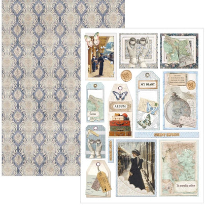 Ciao Bella Eastern Journey A4 Creative Pad