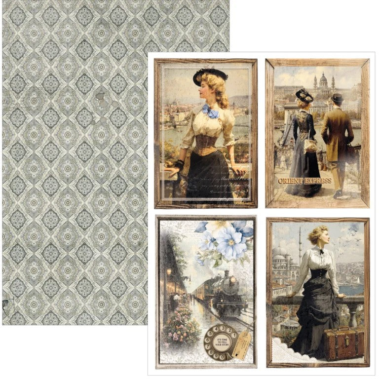 Ciao Bella Eastern Journey A4 Creative Pad