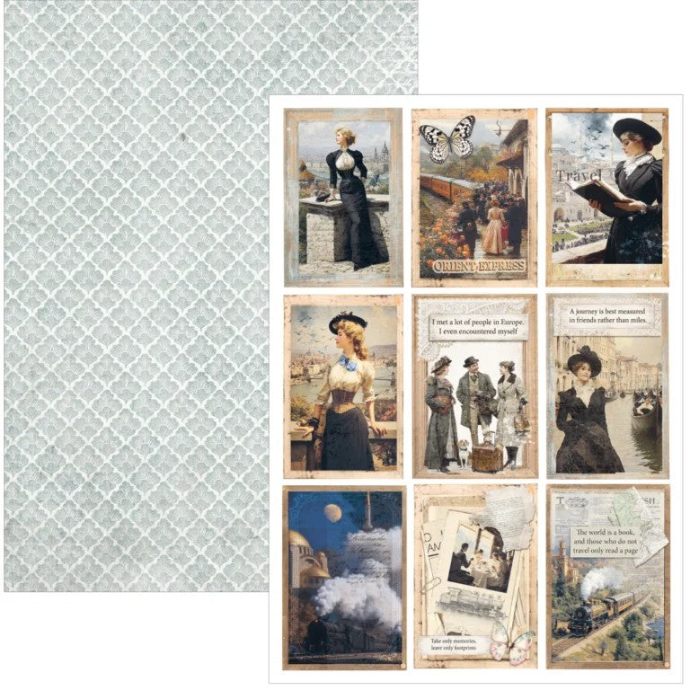 Ciao Bella Eastern Journey A4 Creative Pad