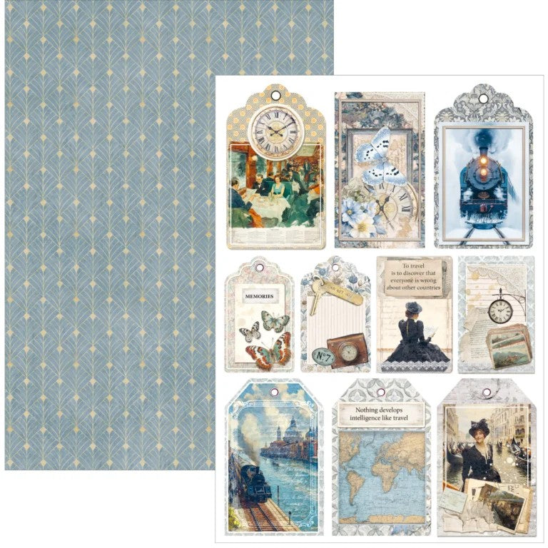 Ciao Bella Eastern Journey A4 Creative Pad