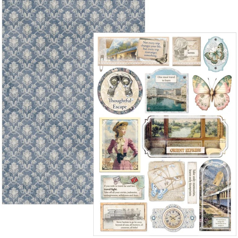Ciao Bella Eastern Journey A4 Creative Pad