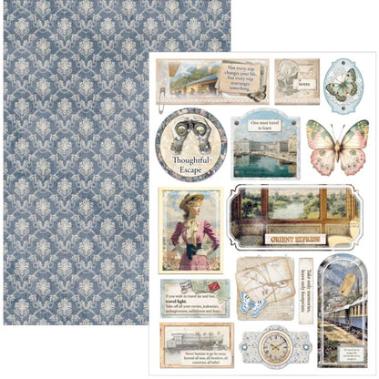 Ciao Bella Eastern Journey A4 Creative Pad
