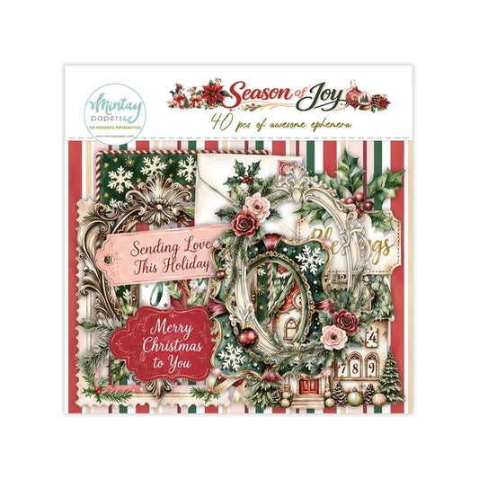 Mintay Season of Joy Ephemera Pack