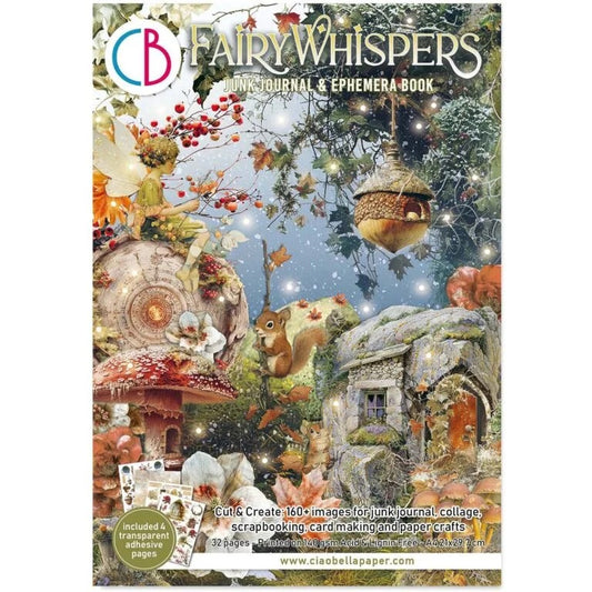 Ciao Bella Fairy Whispers Junk Journal & Ephemera Book