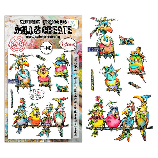 AALL & Create Flight club TP-1413 Stamp Set