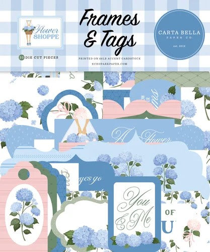 Carta Bella Flower Shoppe Frames & Tags Pack