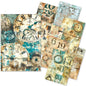 Ciao Bella Lu Mania Fragments of Time Pack of 24 A5 Tissue Paper Pack