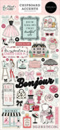 Carta Bella French Girl Chipboard Accents