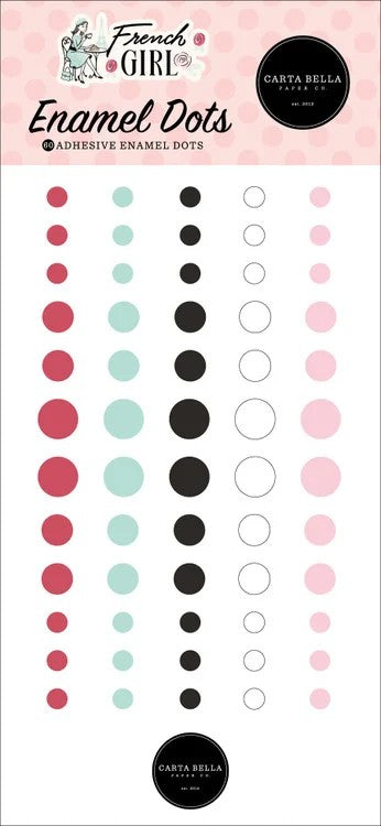 Carta Bella French Girl Enamel Dots