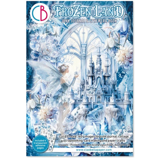 Ciao Bella Frozen Land Junk Journal & Ephemera Book