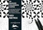 Pepin Geometric Postcard Colouring Book